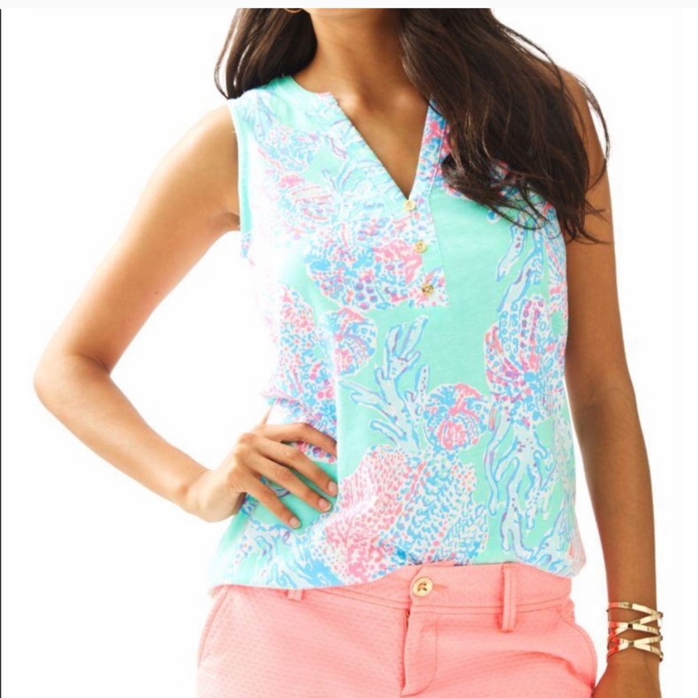 Lily Pulitzer Essie Top